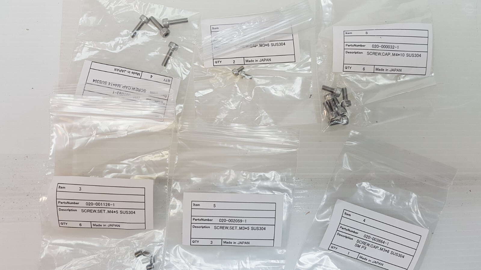 TEL TOKYO ELECTRON MODIFY SET 3 PIN LHP CT5085-428149-13