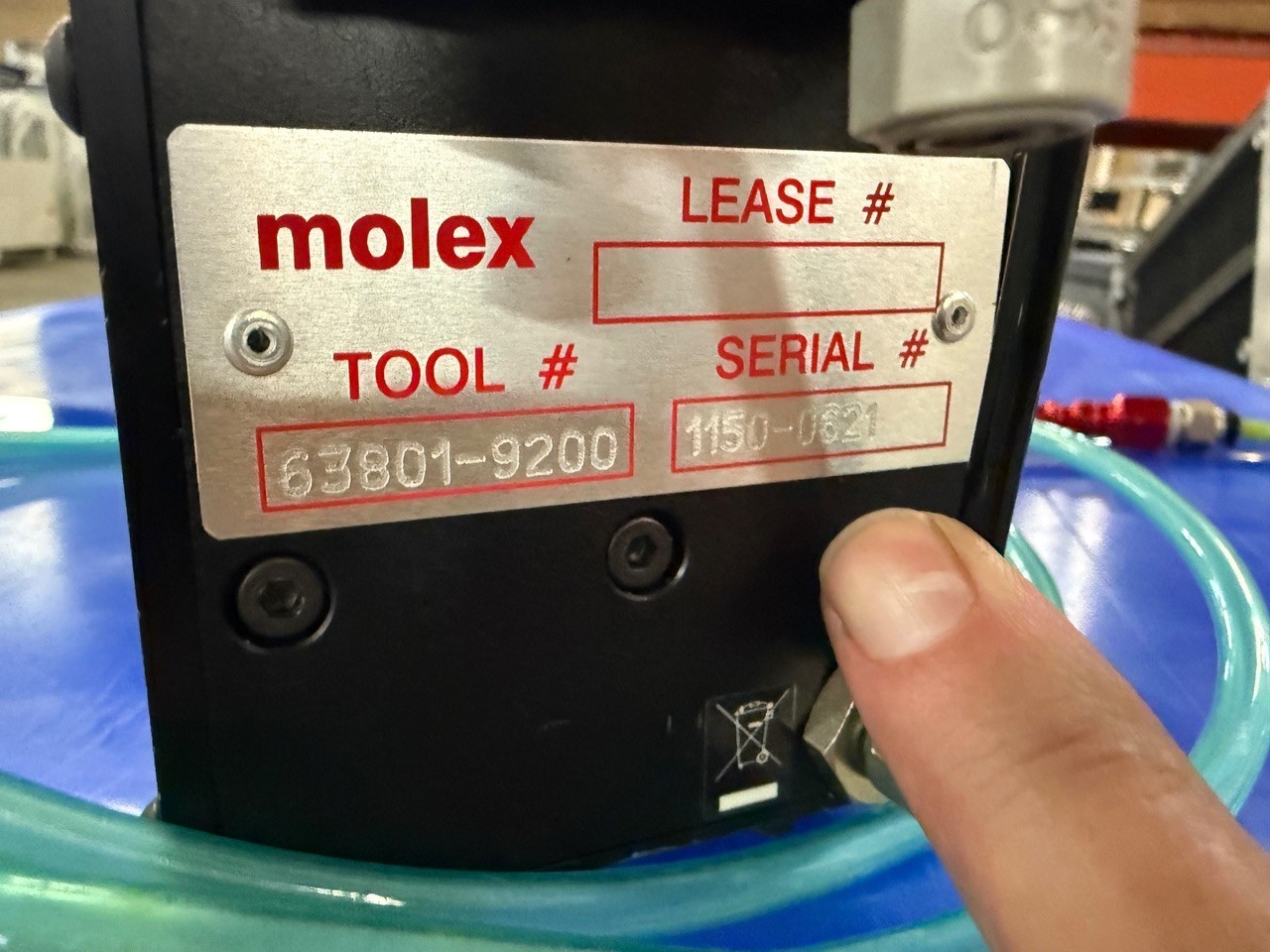 Molex Bench Top Pneumatic Wire Stripper ( similar to Schleuniger, Komax)