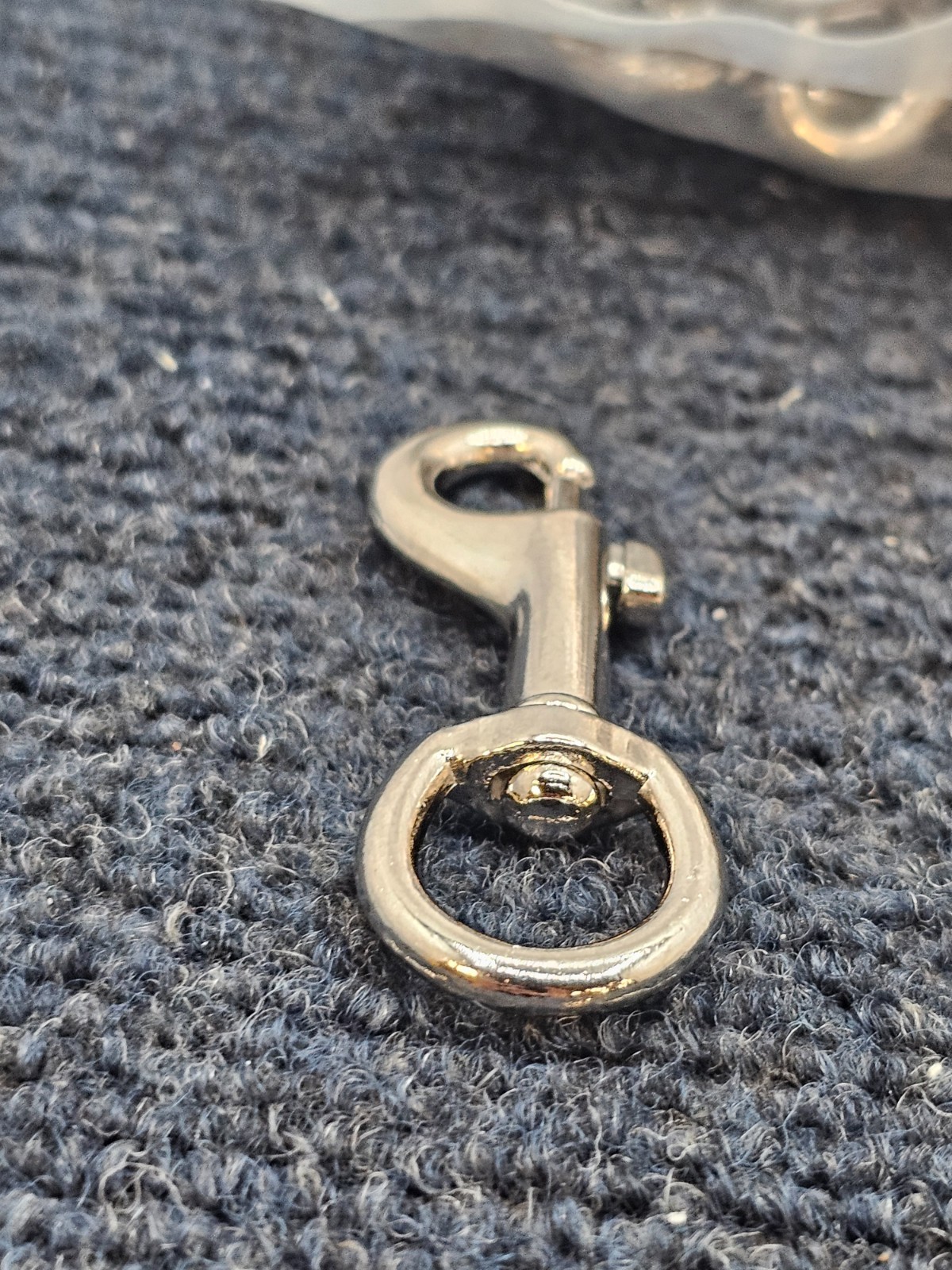 (QTY 10) Swivel Snap Hooks Chrome Finish Stainless Steel Bolt Snap