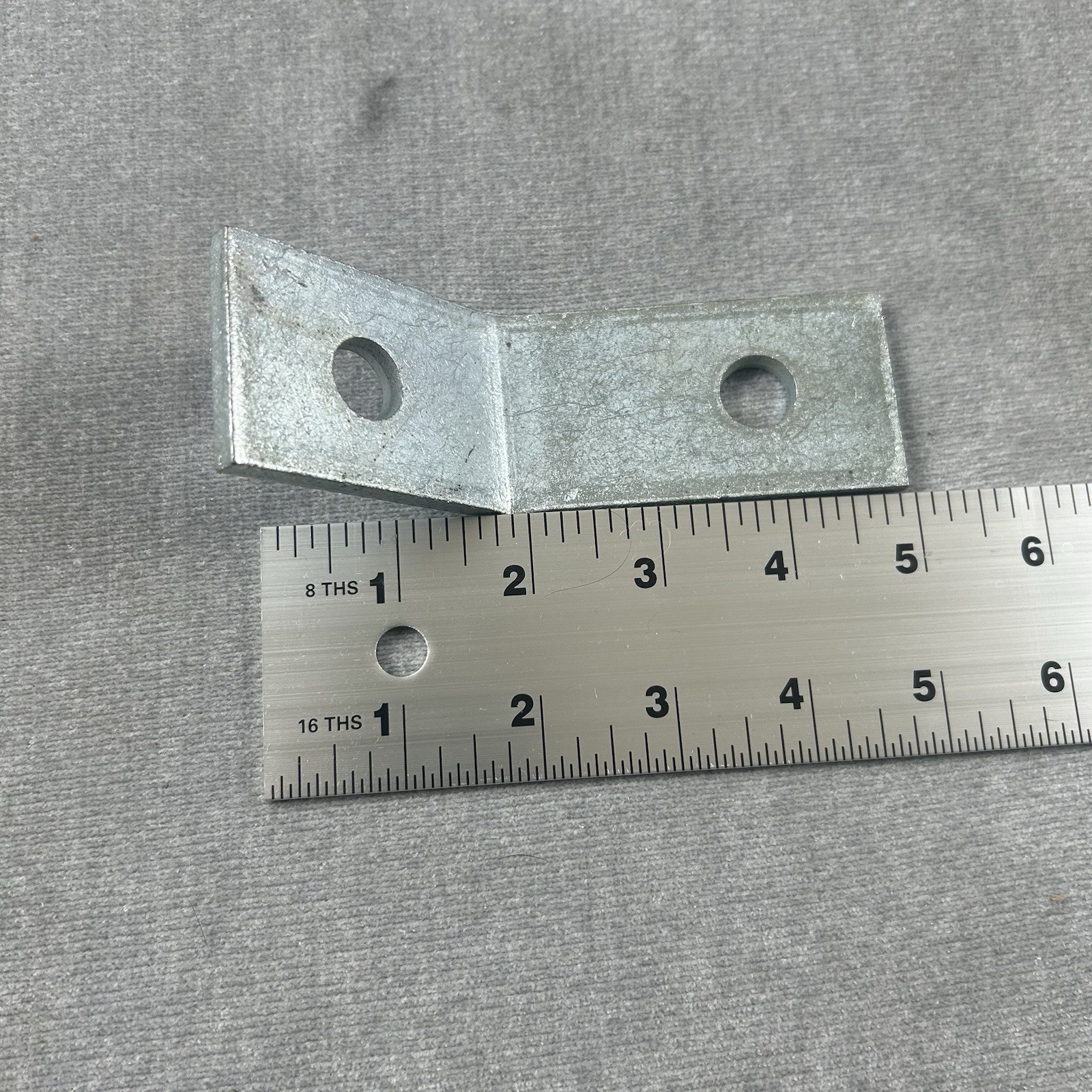 45 Degree Two-Hole Strut Bracket W/ 5/8″ Holes – 4 Count