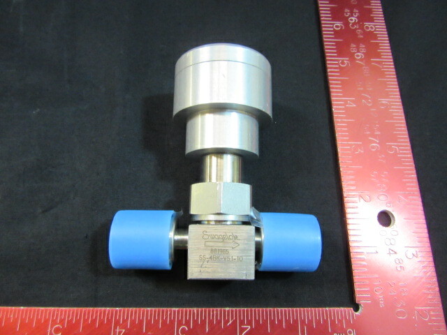 Swagelok SS-4BK-V51-10 PNEUMATIC BELLOWS VALVE   (3 ARE NUPRO)