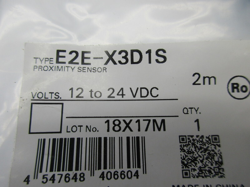 OMRON E2E-X3D1S 12-24VDC 2M NSMP