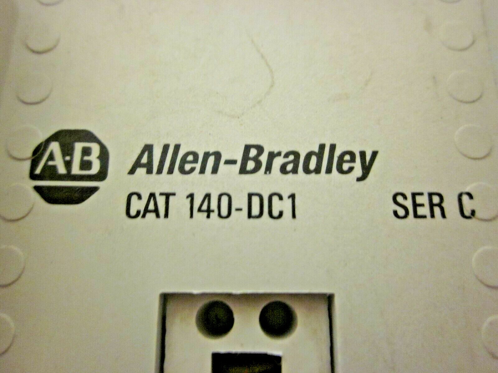 Lot of 2 Used Allen Bradley 140-DC1 Ser. C Motor Starter Adapter Plates