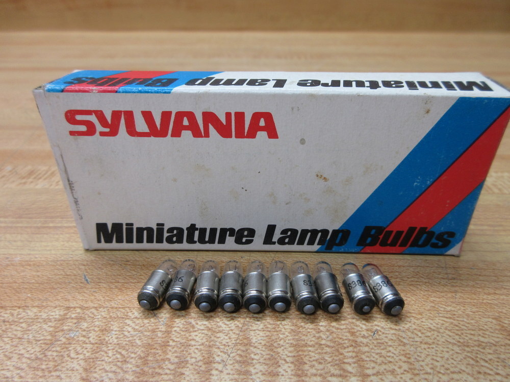 Sylvania 386 GTE Miniature Lamp (Pack of 10)