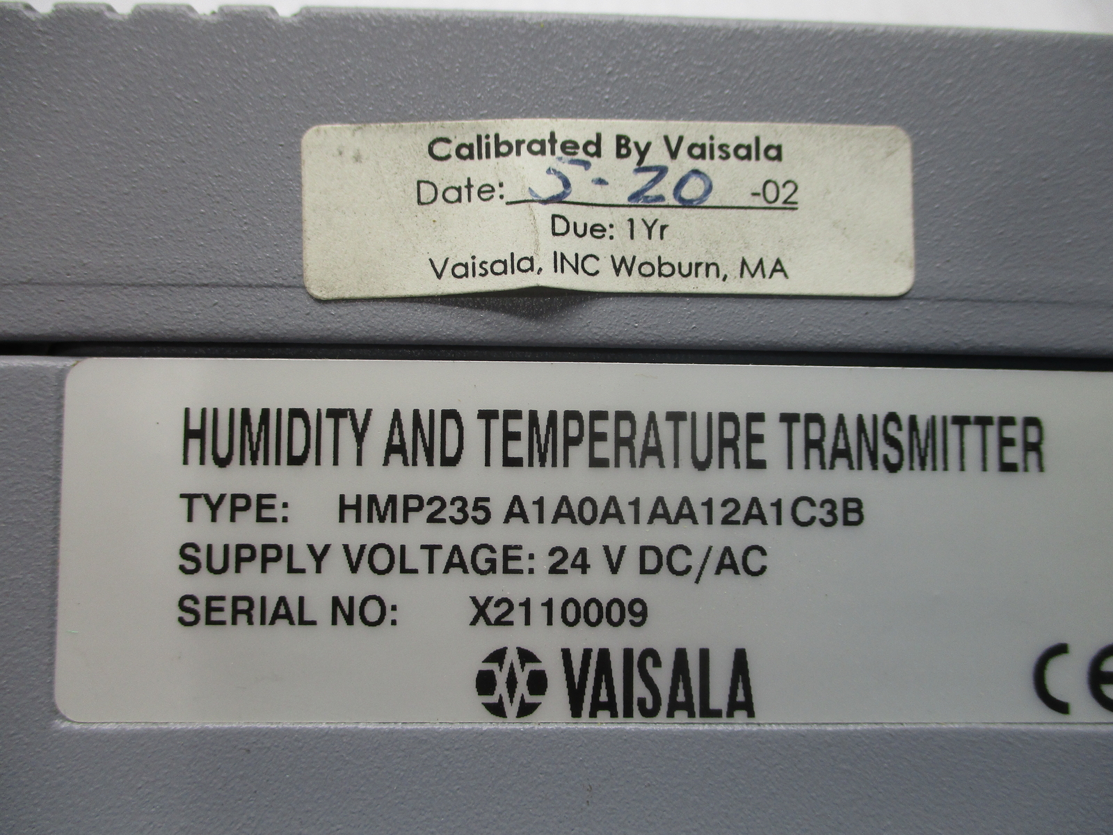 VAISALA HMP235 A1A0A1AA12A1C3B TRANSMITTER NSNP