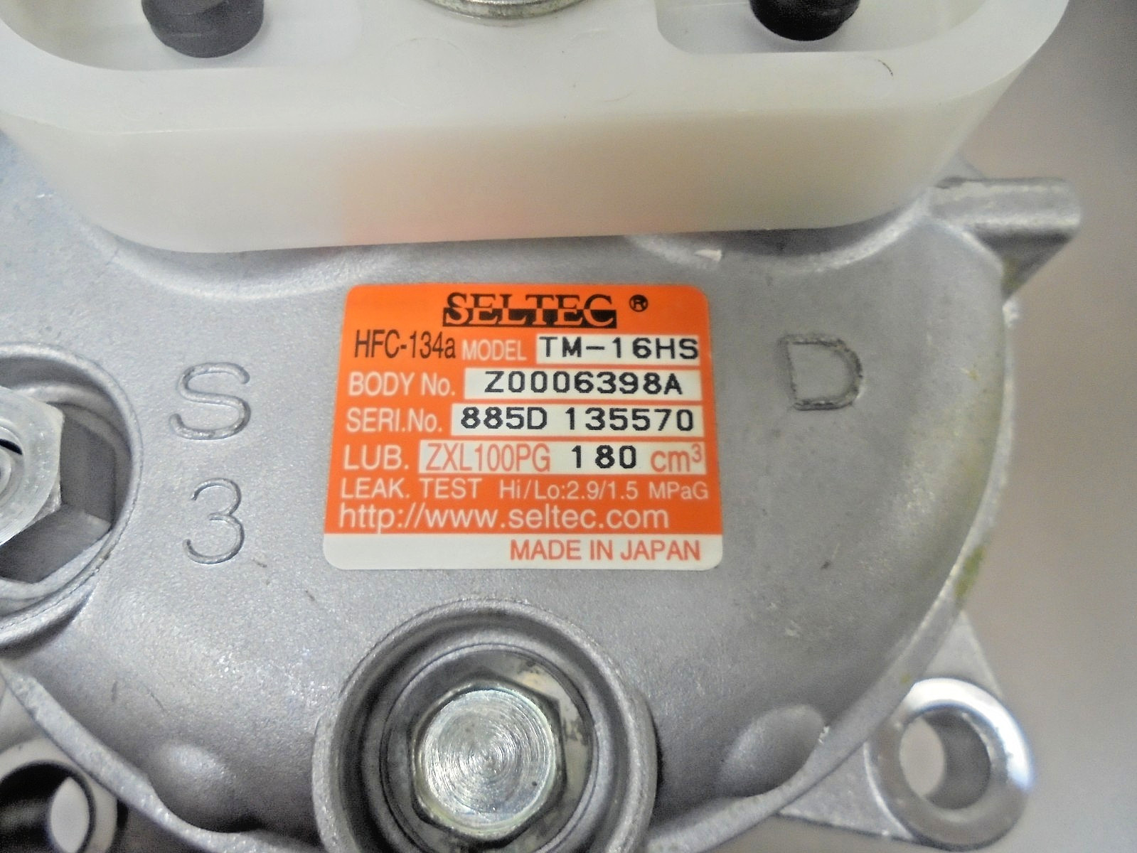Seltec TM-16HS A/C Compressor Transicold 18-00074-36