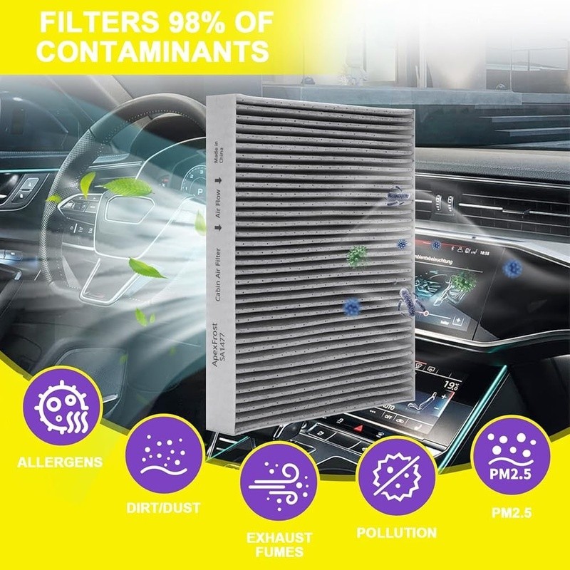 Activated Carbon Cabin Air Filter GMC Cadillac Chevrolet Buick Vehicles New