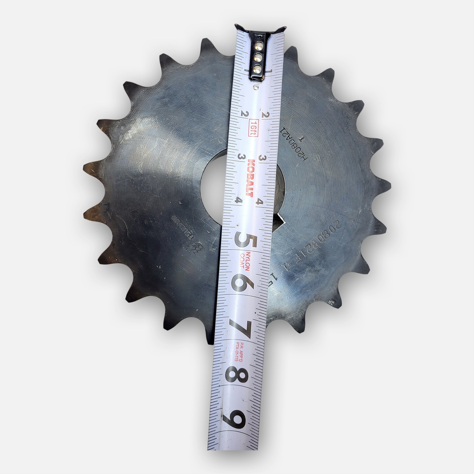 TSUBAKI H2080A21 INDUSTRIAL CHAIN SPROCKET, 21 TEETH 1-15/16″ BORE