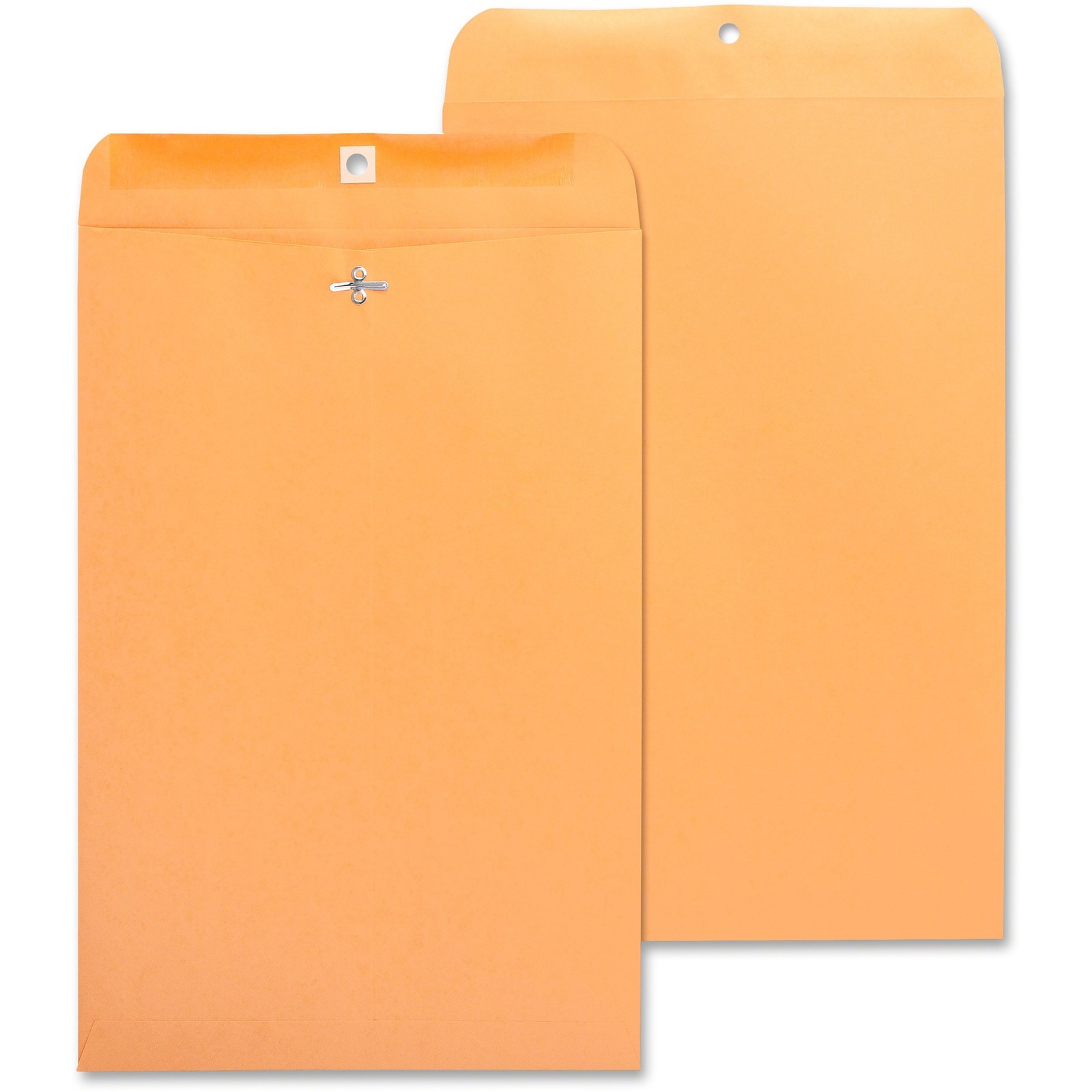 Business Source BSN36666 Heavy-duty Clasp Envelope 10″x15″ Kraft 100/box