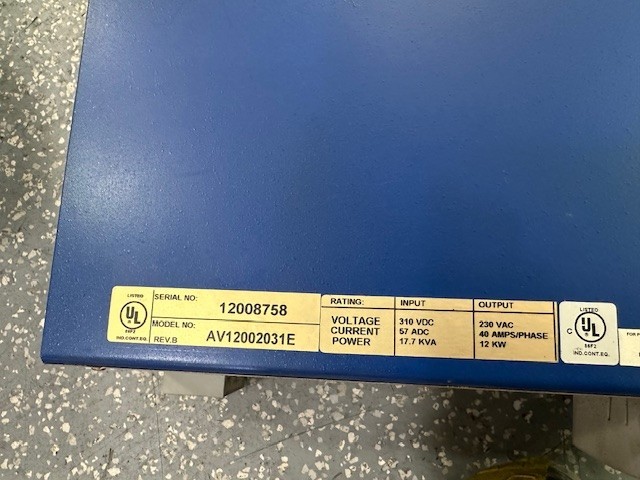 Vickers AV12002031E Power Supply AV1200-2031E