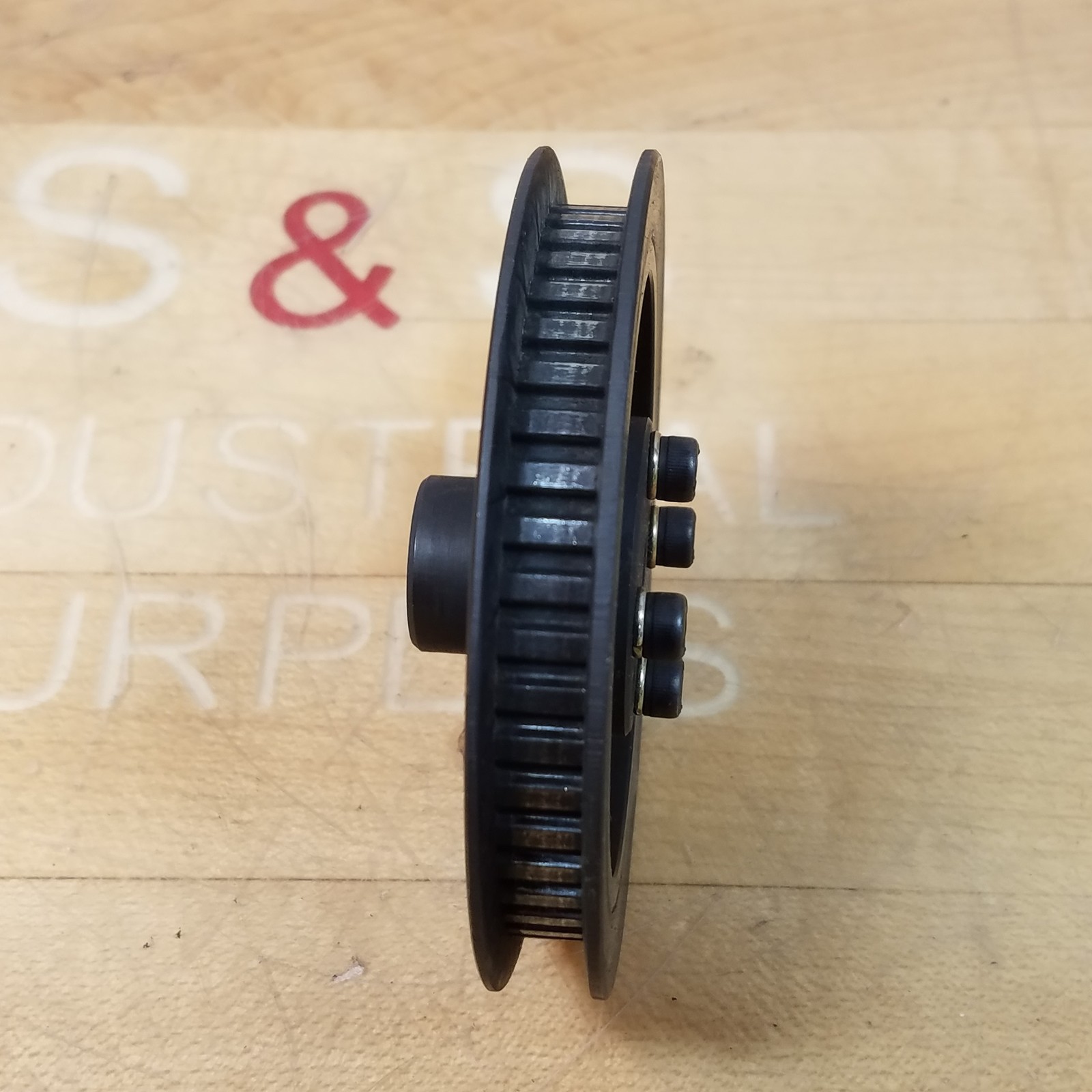 Unknown/Unbranded 48 Tooth Synchronous Sprocket, 8mm Wide Belt, 8mm Bore – USED