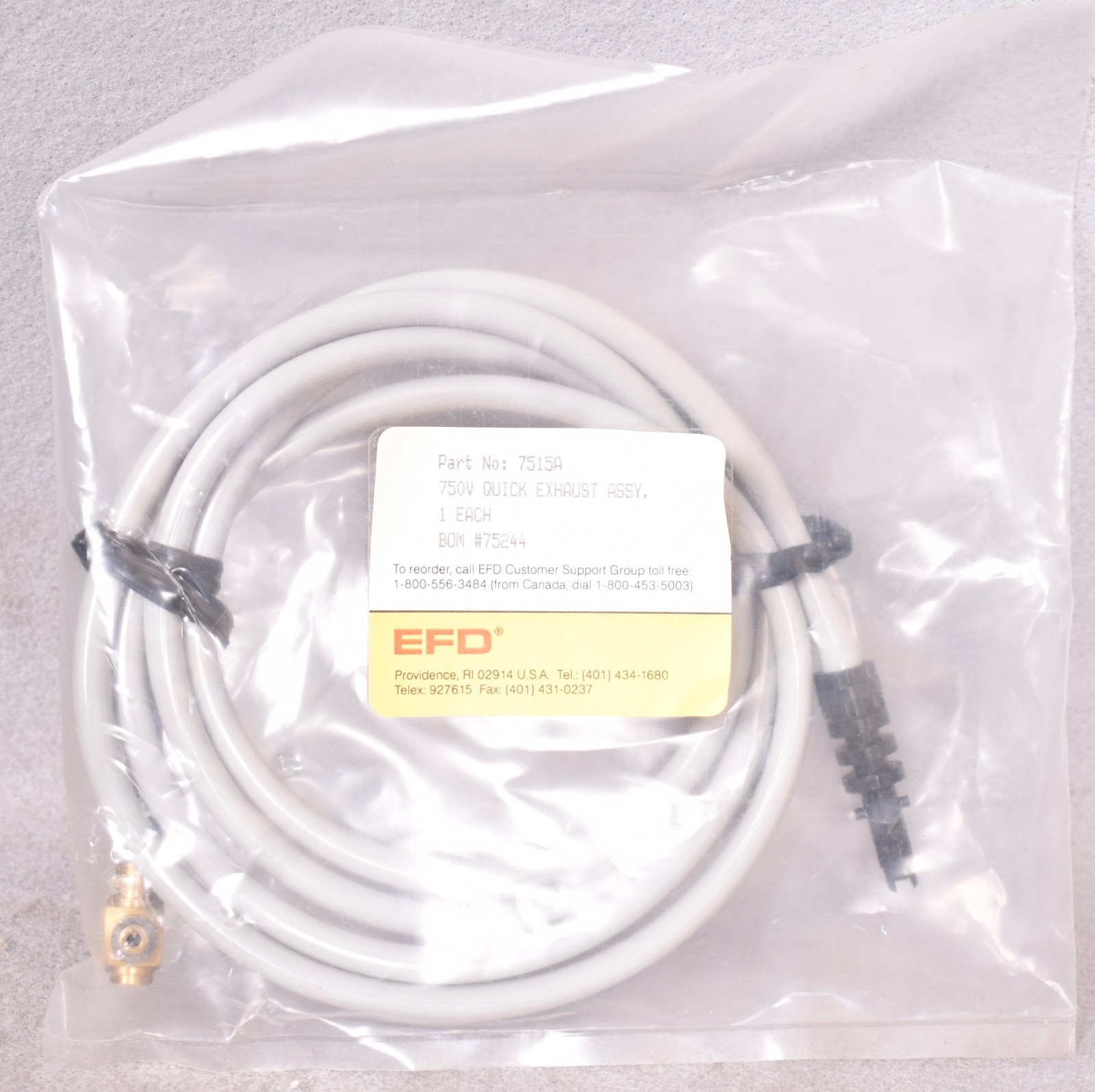 EFD 750V Quick Exhaust Assembly 7515A
