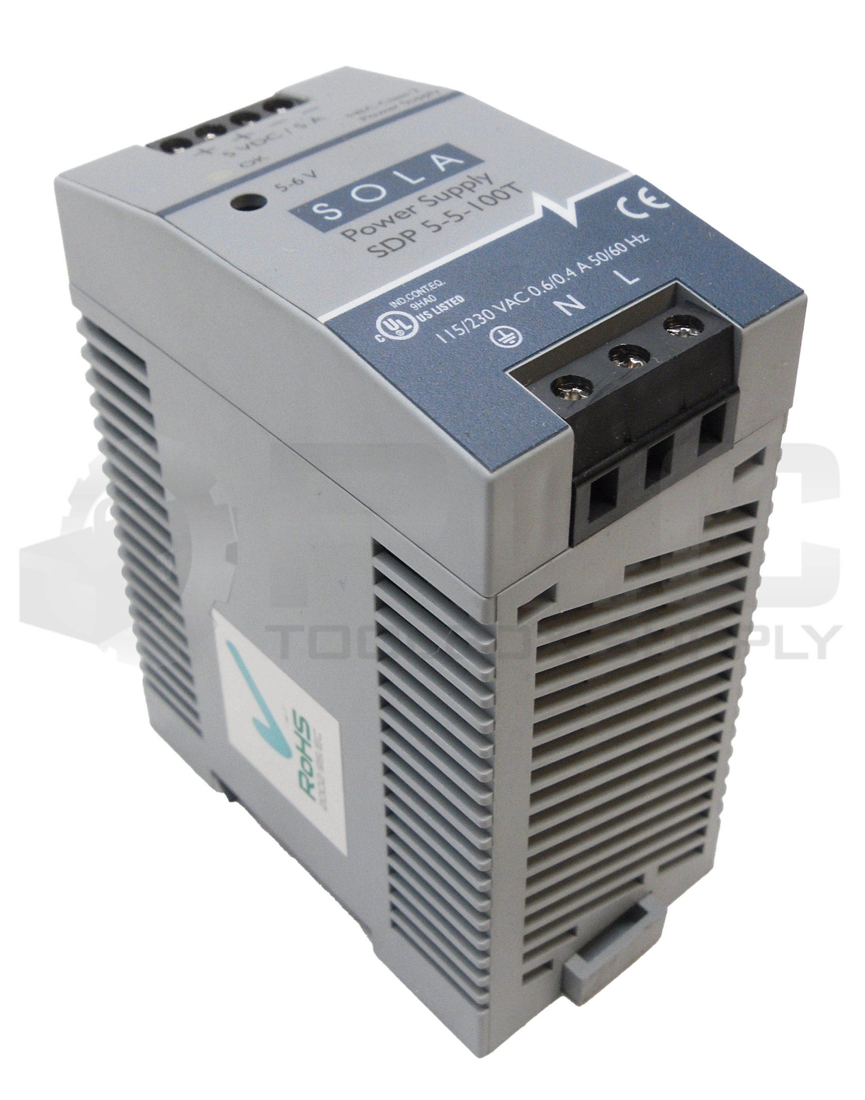 NEW SOLA SDP 5-5-100T POWER SUPPLY 115/230VAC 0.6/0.4A 50/60HZ *READ*