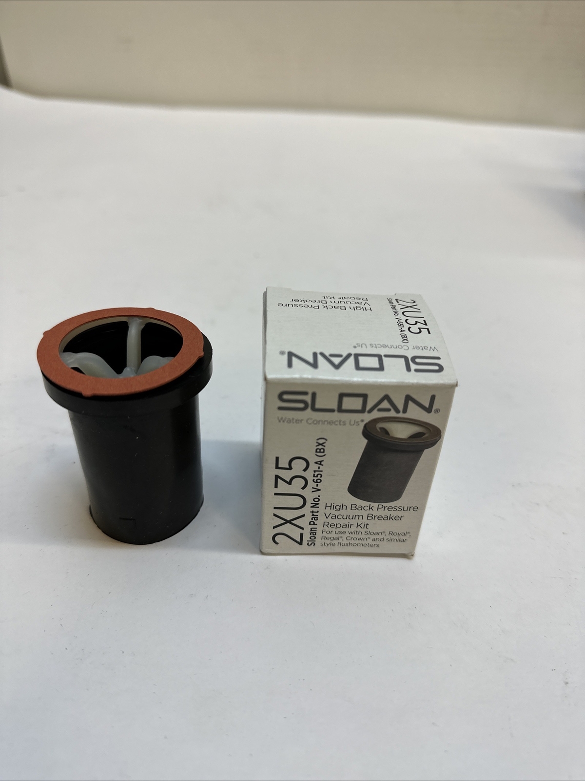 NEW Sloan 2XU35 High Back Pressure Vacuum Breaker Repair Kit,