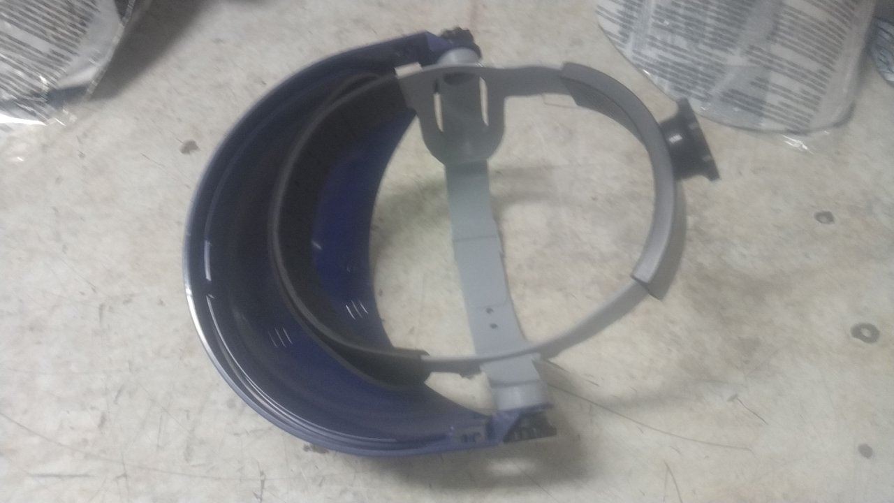 3M 82782-00000 5 Pk 9 In Height 14-1/2 In Width Clear Faceshield Frame