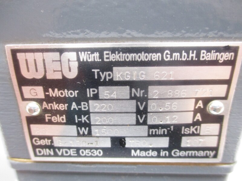 WEG KGIG621 220V 0.56A NSNP
