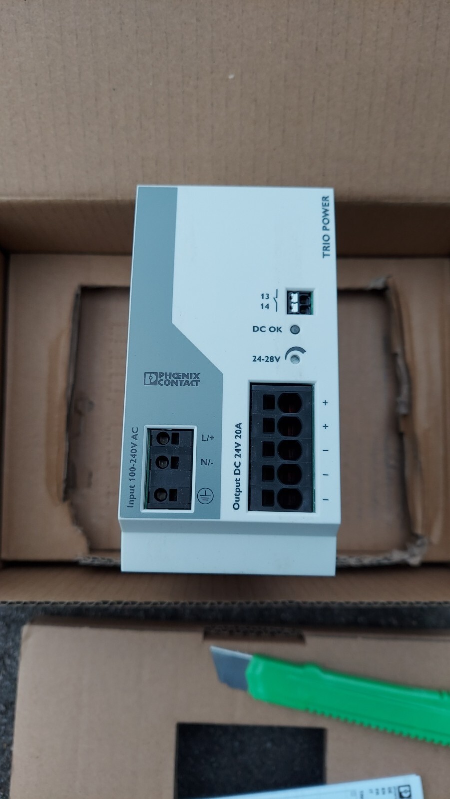 New Phoenix Contact TRIO-PS-2G/1AC/24DC/20 2903151 Power Supply