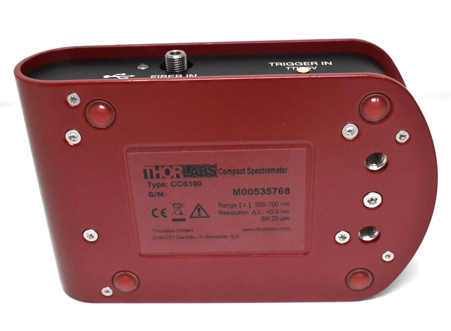 ThorLabs Compact Spectrometer CCS100 New