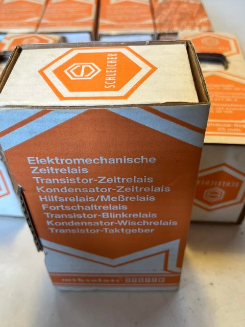 SCHLEICHER WIELAND SZT-620 – Electronic Time Delay Relay – (8x) New in Box