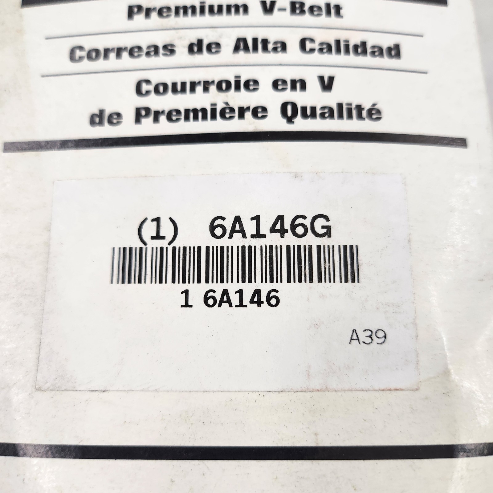 Dayton Bando Premium V-Belt A39 6A146G Free Shipping
