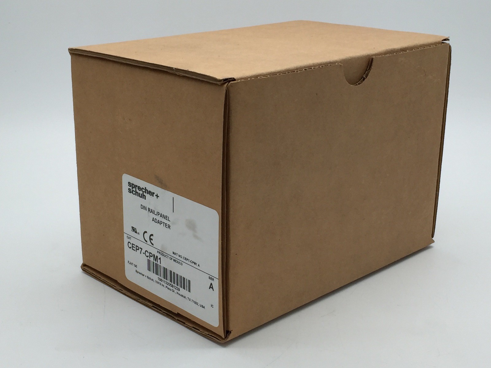 Sprecher + Schuh CEP7-CPM1 Din Rail Panel Adapter