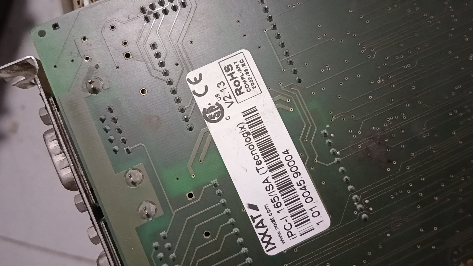 1P IXXAT IPC-I 165/ISA Accept counteroffer