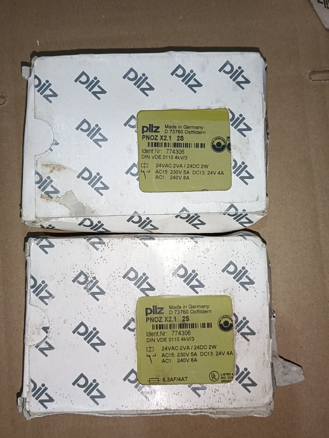 1P pilz PNOZ X2.1 2S 774360 NEW Accept counteroffer