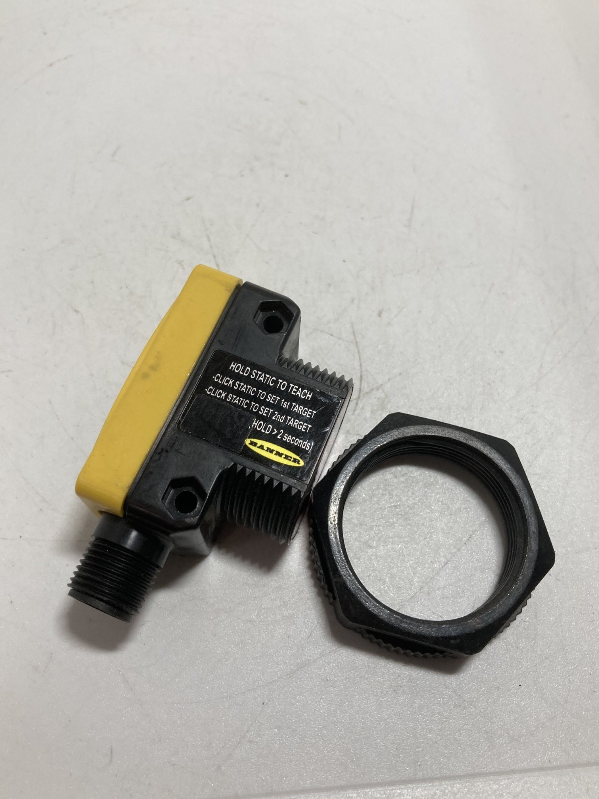 BANNER QS30EDVQ PHOTOELECTRIC SENSOR RED BEAM 10-30VDC NPN,PNP NNB