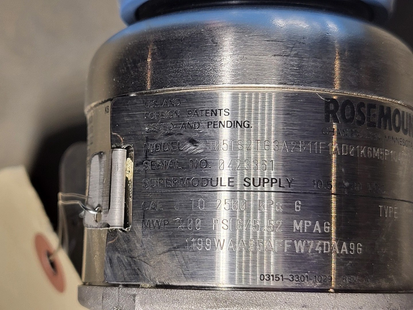 SURPLUS NEW Rosemount 3051S2TG3A2B11F1AD01K6M5P1Q4Q8A1003 Pressure Transmitter