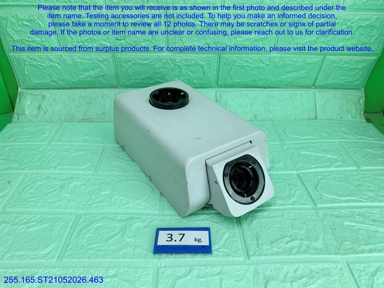 Olympus MX-SWETTR Trinocular MISSING KNOB Binocular as in photos, sn:8816, DHL