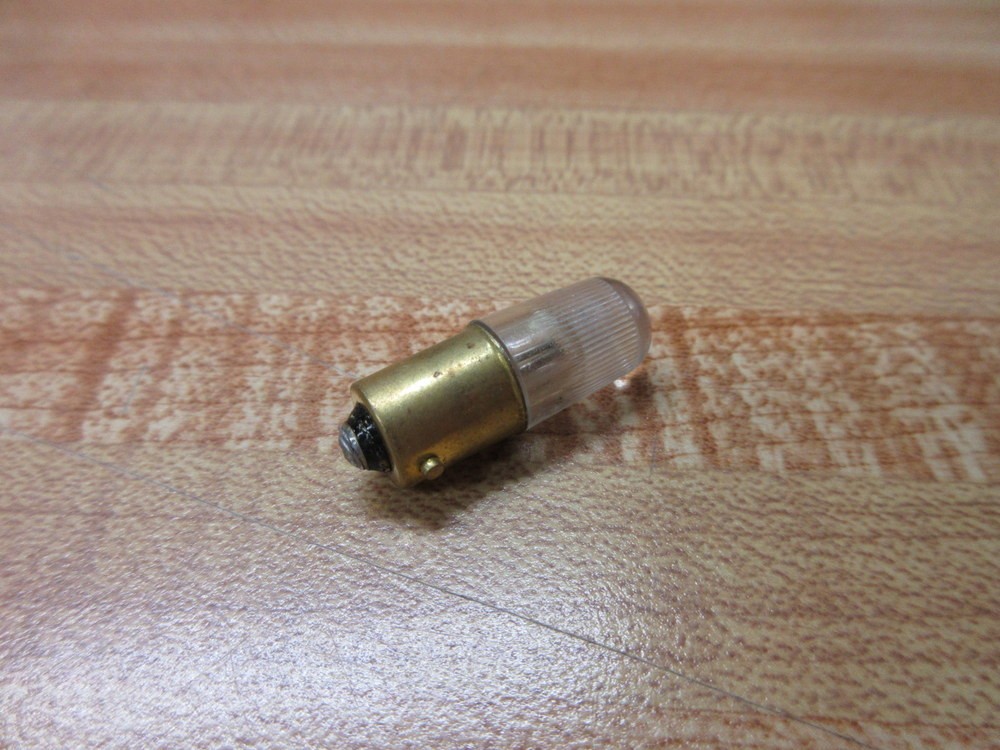 Allen Bradley B2A Miniature Lamp Light Bulb Gold Color Base (Pack of 6)