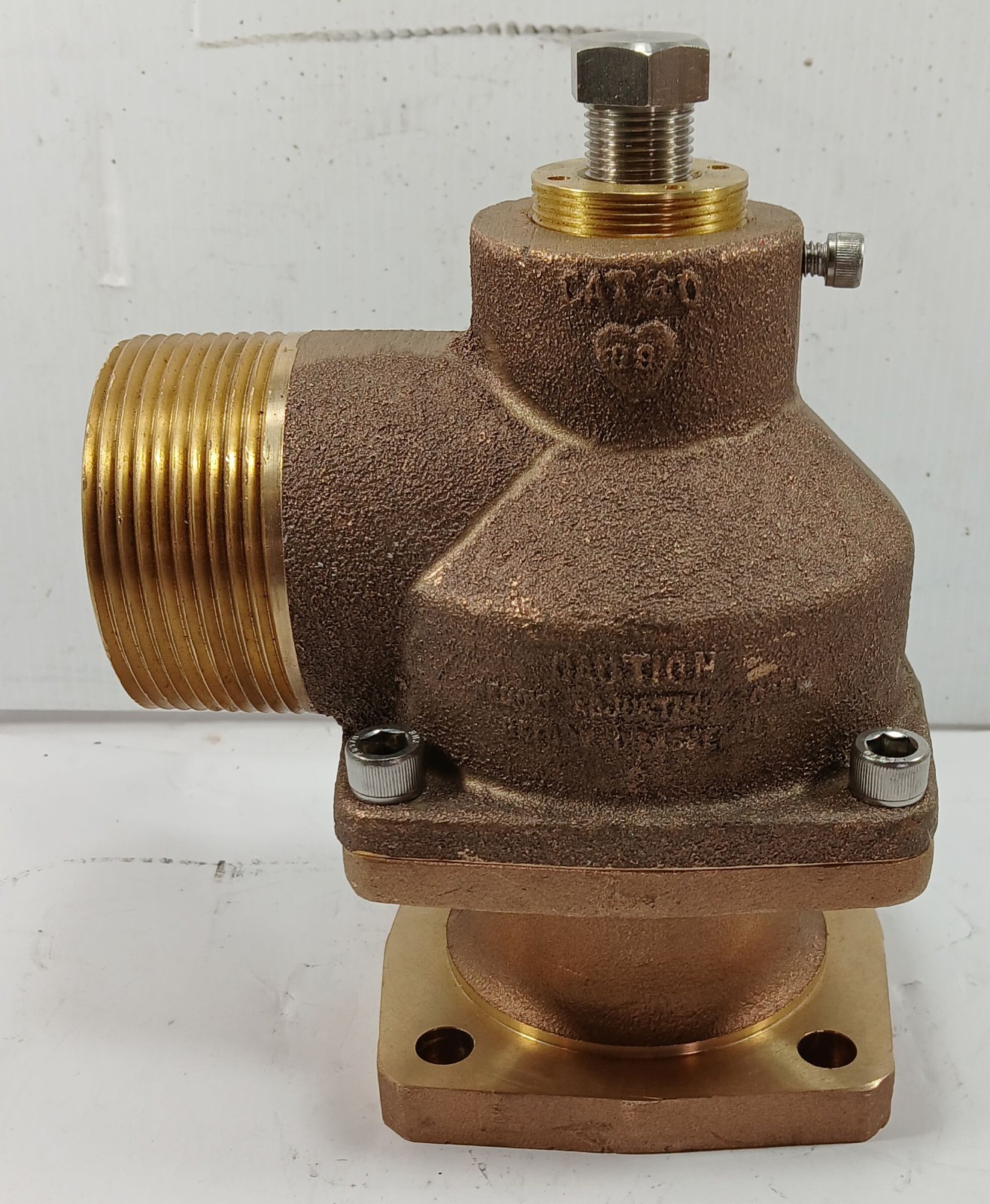 1 NEW ELKHART 40-20 FIRE TRUCK VICTAULIC PRESSURE RELIEF VALVE NNB *MAKE OFFER*