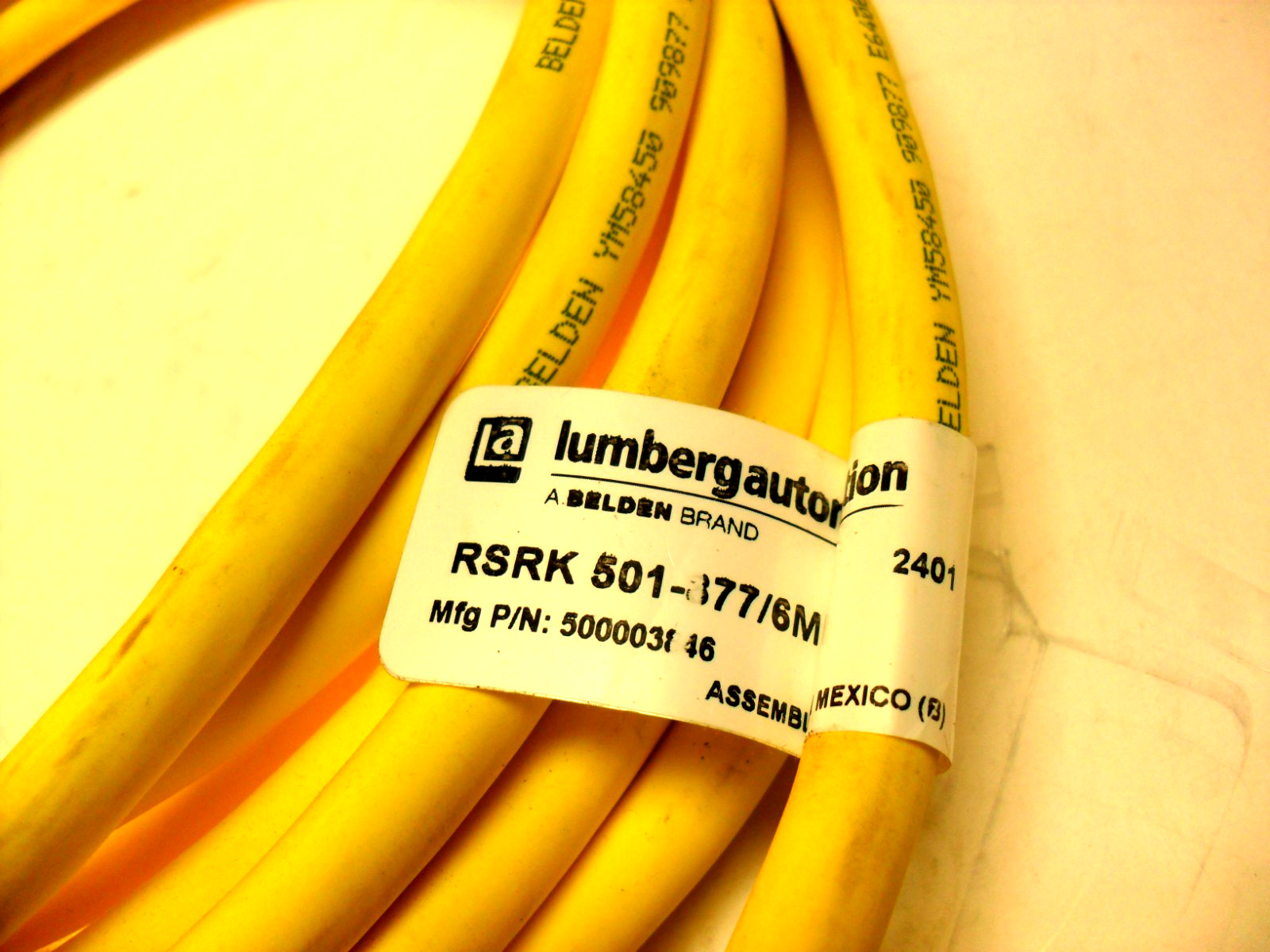 Lumberg automation RSRK 501-877/6M – 6M long P/N 500003846 NEW USA seller
