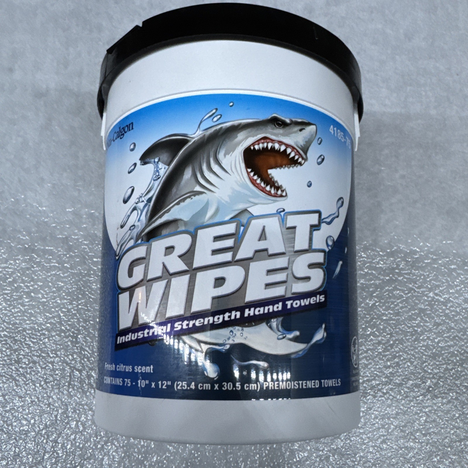Nu-Calgon 4185-75 Great Wipes Hand Wipes POWER (75 Count) REPLACEMENT MPN