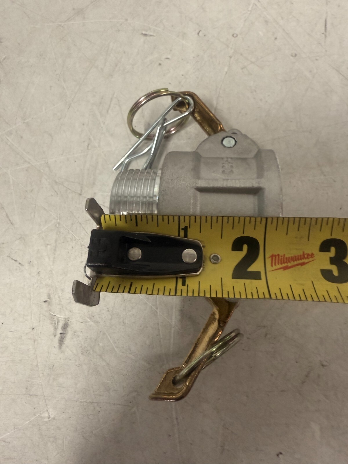 QTY 5 Flextral PT Pac 1″ Part B Camlock AL-B-100