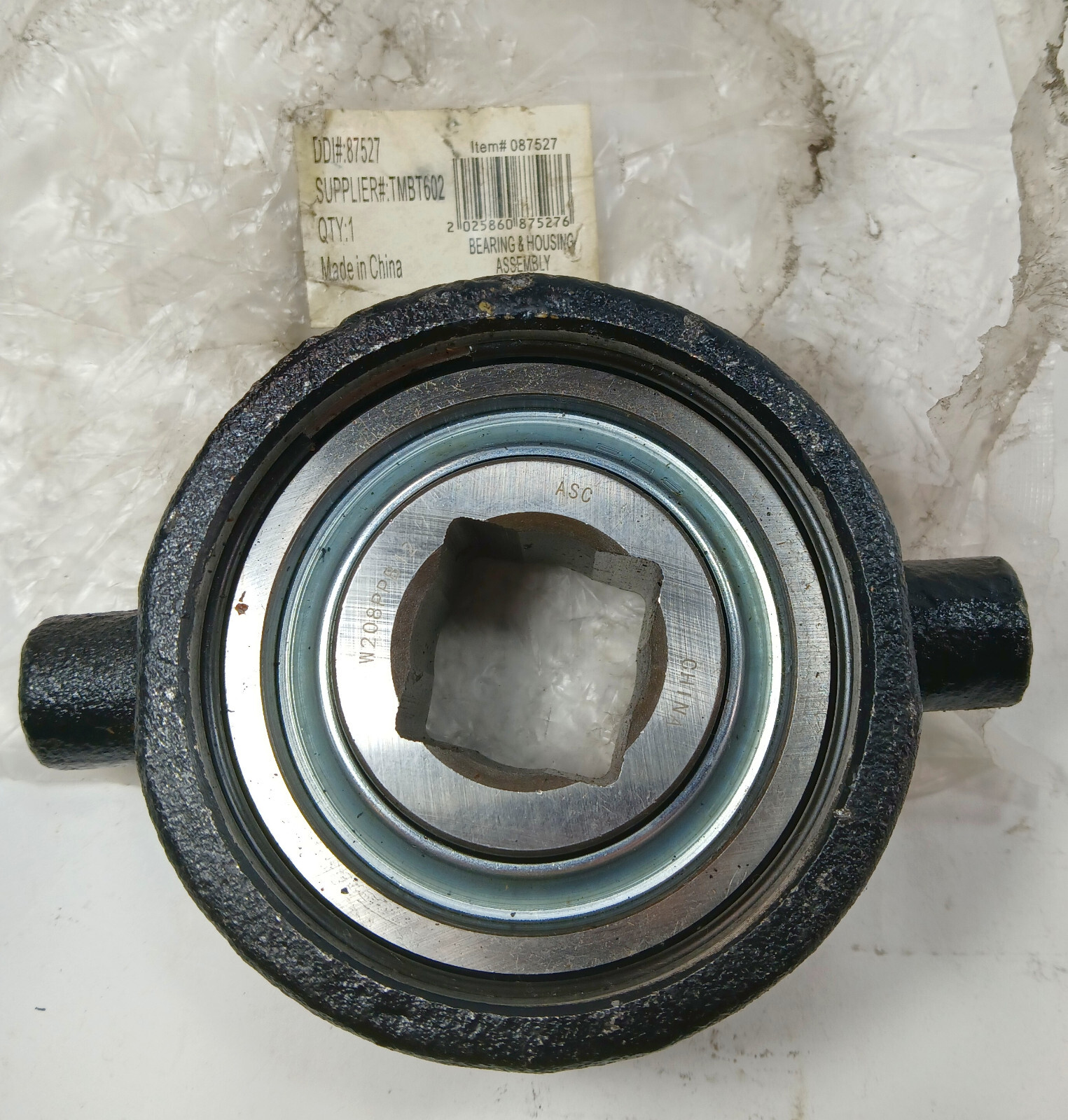 1 NEW ASC W208PPB12 DISC HARROW BEARING IN TMBT602 HOUSING ASSY NNB *MAKE OFFER*