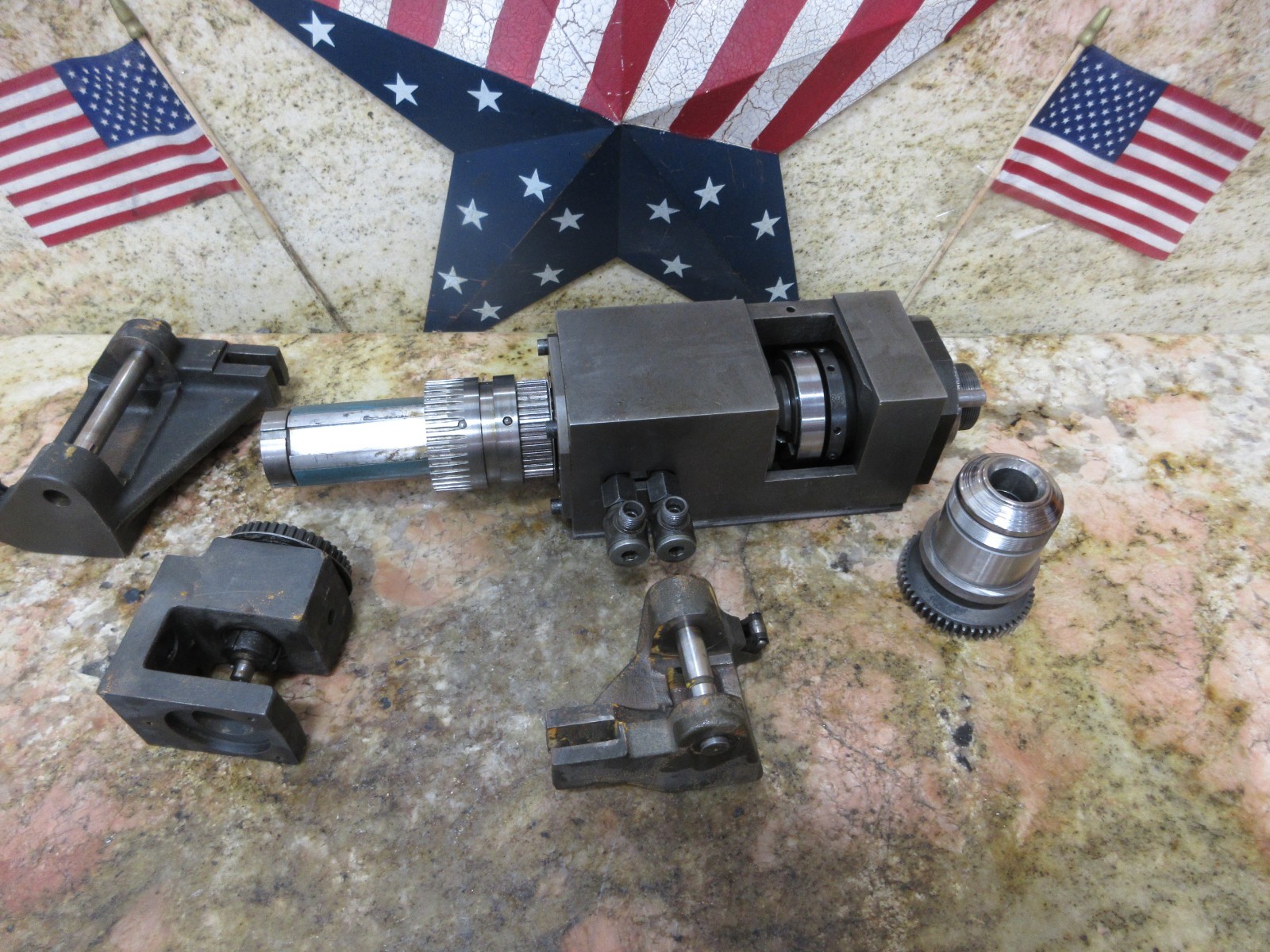 TORNOS BECHLER ENC-164 CNC LATHE SPINDLE Z AXIS HEAD STOCK CARTRIDGE ASSEMBLY
