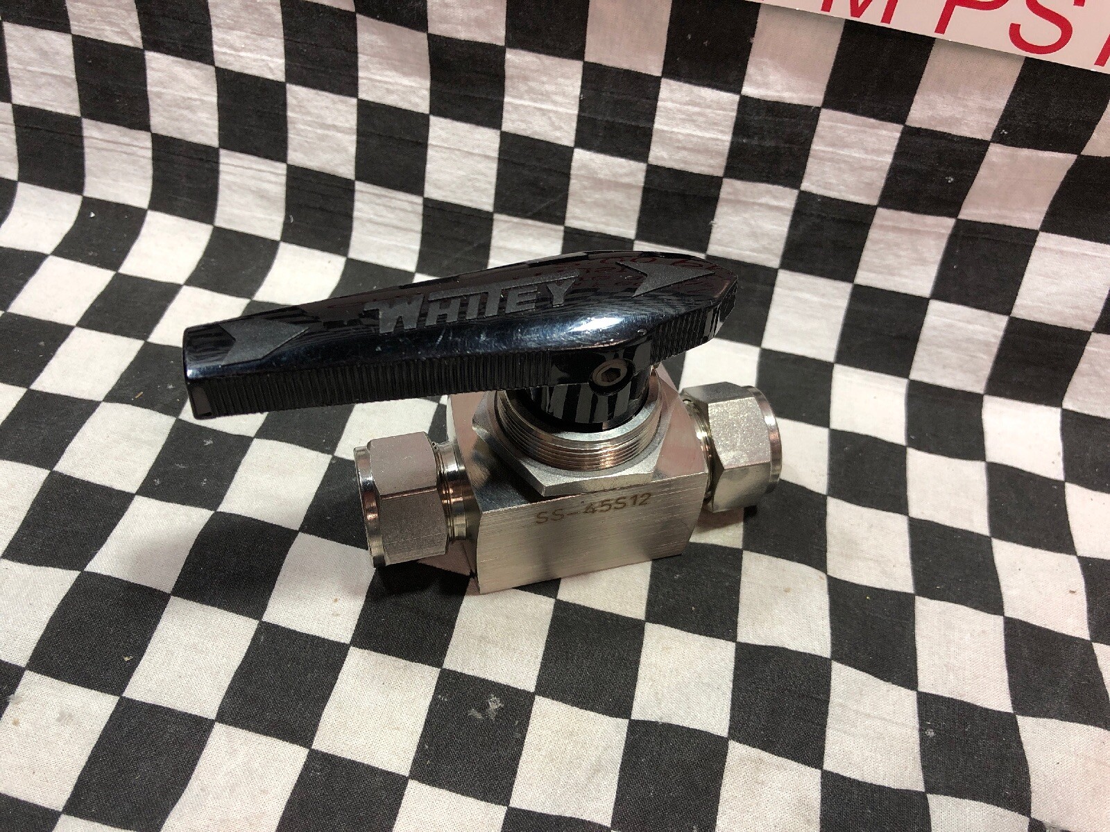 WHITNEY SS-45S12, SS45S12, BALL VALVE 3/4″ COMP, SHIPSAMEDAY#ZQ14