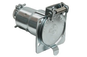 7-Way RV Connector Metal Socket( Pack of 1)