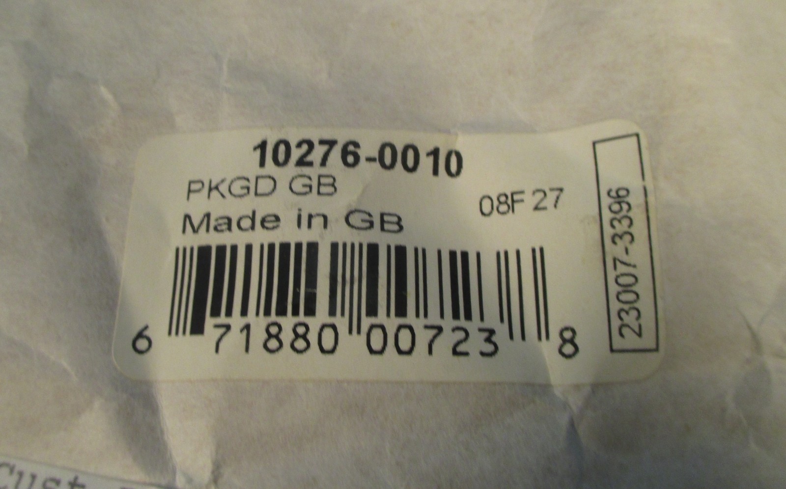 Jabsco 10276-0010 Wearplate