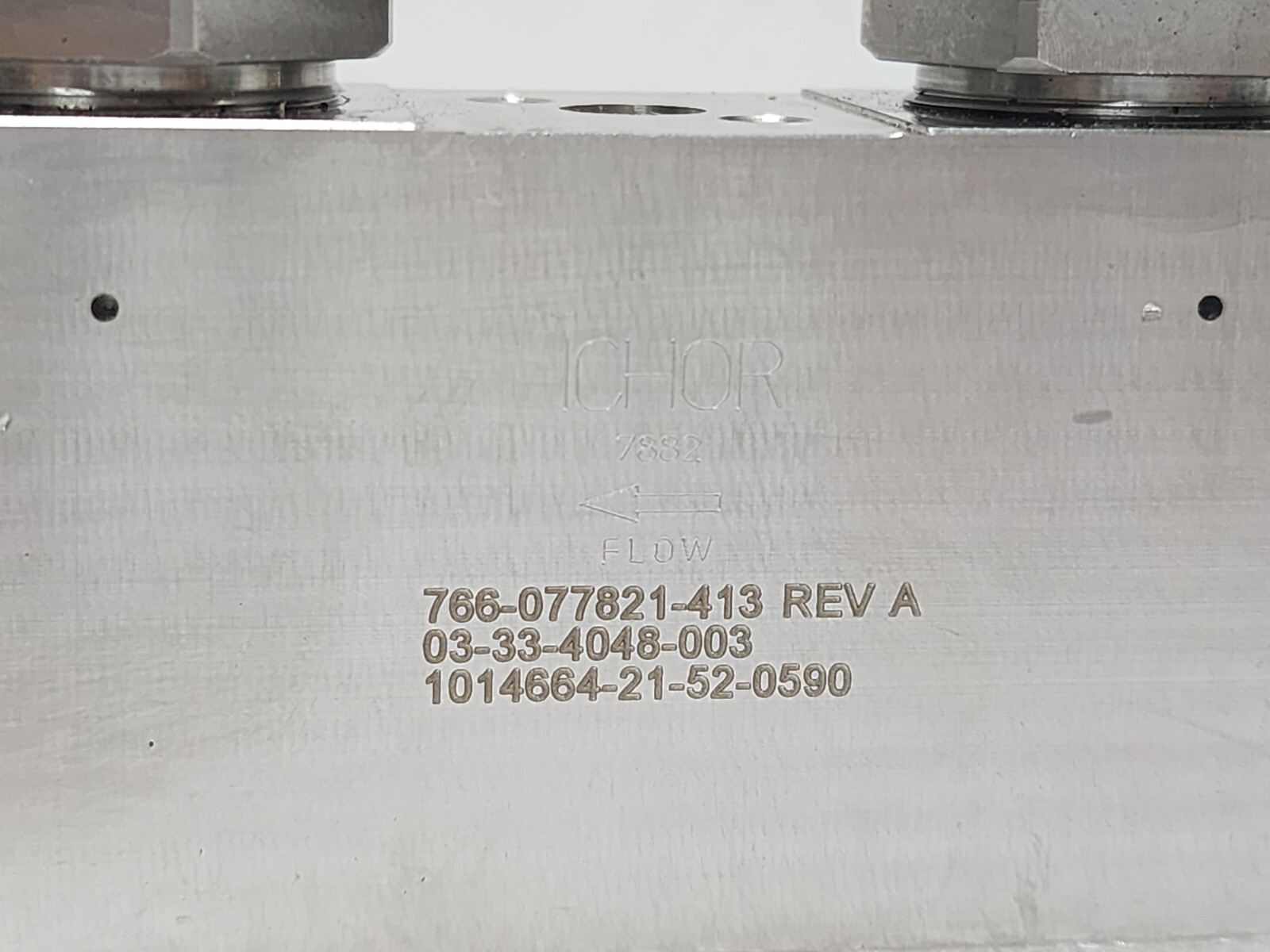 Ichor, Lam Research 766-077821-413 Rev A, Diaphragm Valve, 0.45-0.69 Mpa,Used,