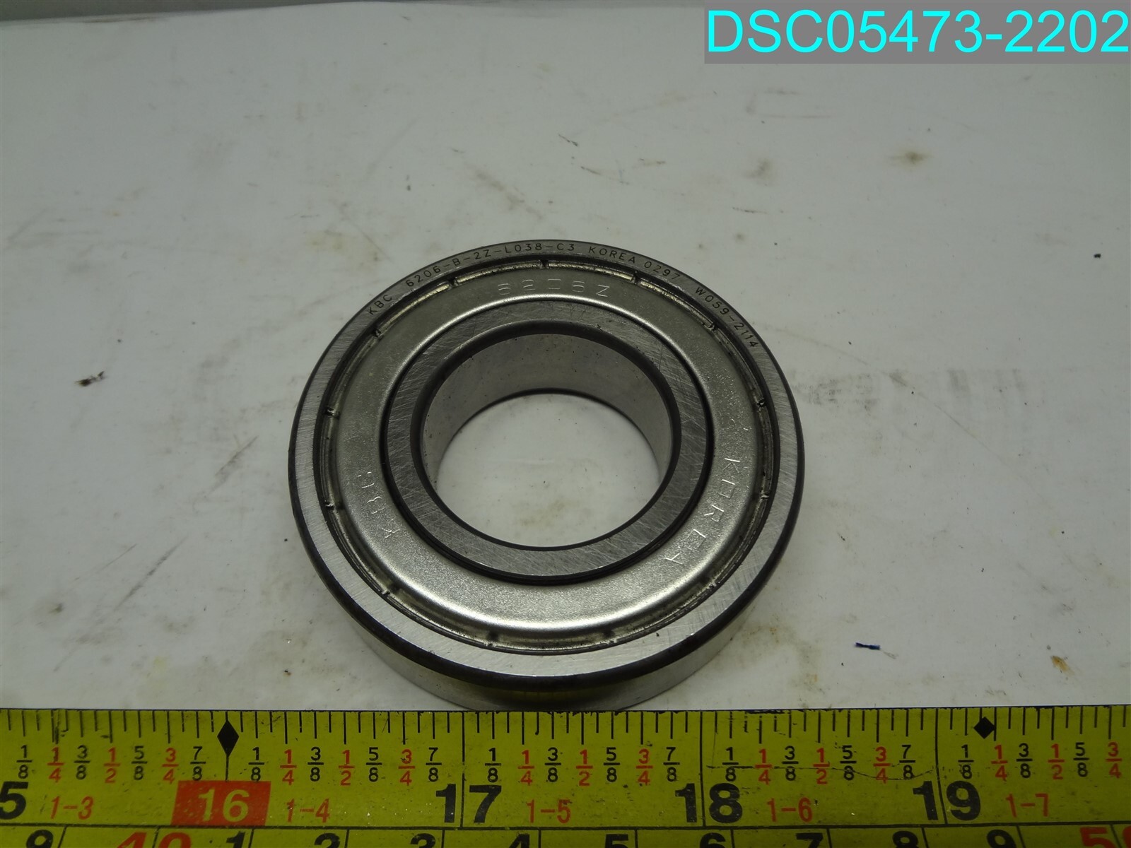 6206ZZC3G81 KBC Bearing 6206-B-2Z-L038-C3#0
