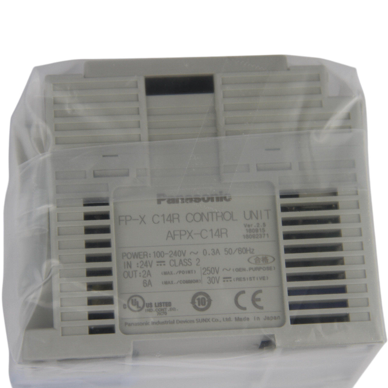 New In Box PANASONIC AFPX-C14R (FP-X C14R) Control Unit