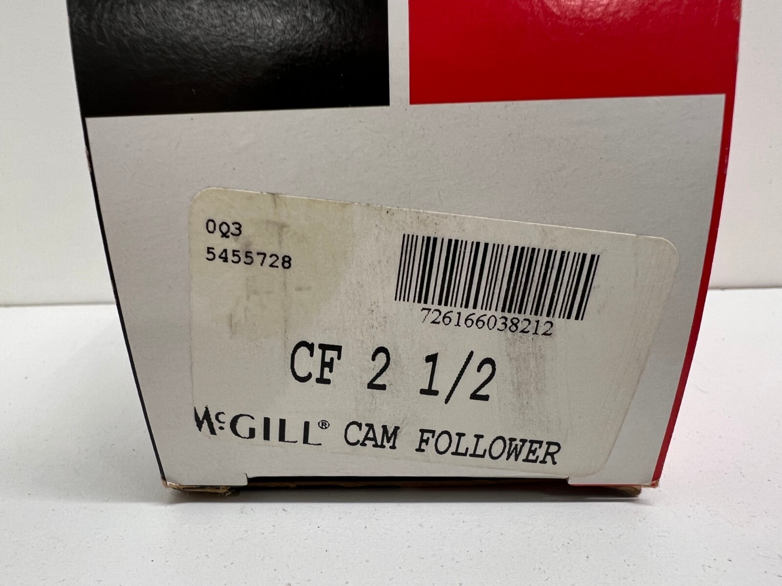 NEW IN BOX! MCGILL CAM FOLLOWER CF-2-1/2