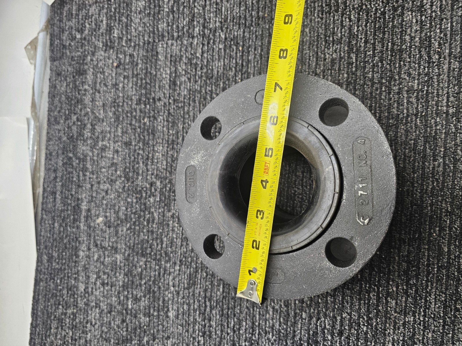 3″ DN80 BL130 ERV Rubber Expansion Joint Compensator