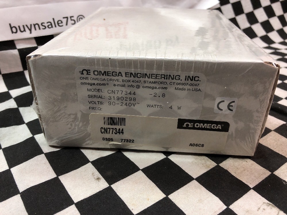 Omega TEMPERATURE CONTROL CN77344-2.8, CN77344, 2.8, 90-240V, #1635P3