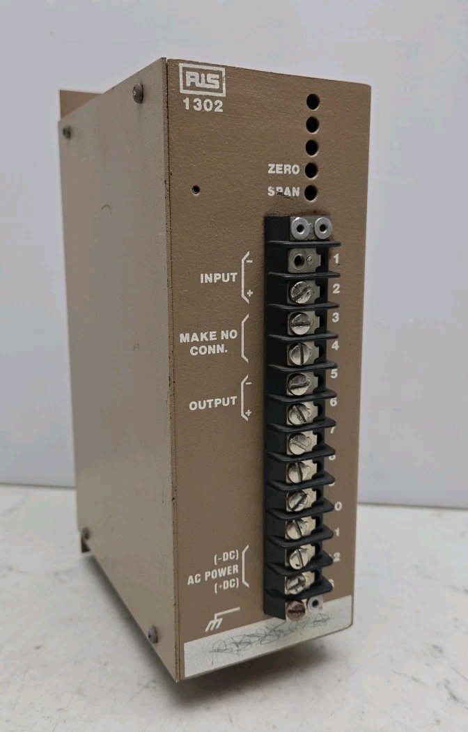 RIS SC-1302 Voltage/Current Isolated Transmitter 115VAC 4-20mA 1-5VDC 4W 50/60Hz