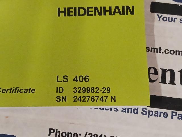NEW Heidenhain LS 406 Linear Encoder 720mm – 329982-29 w/Warranty