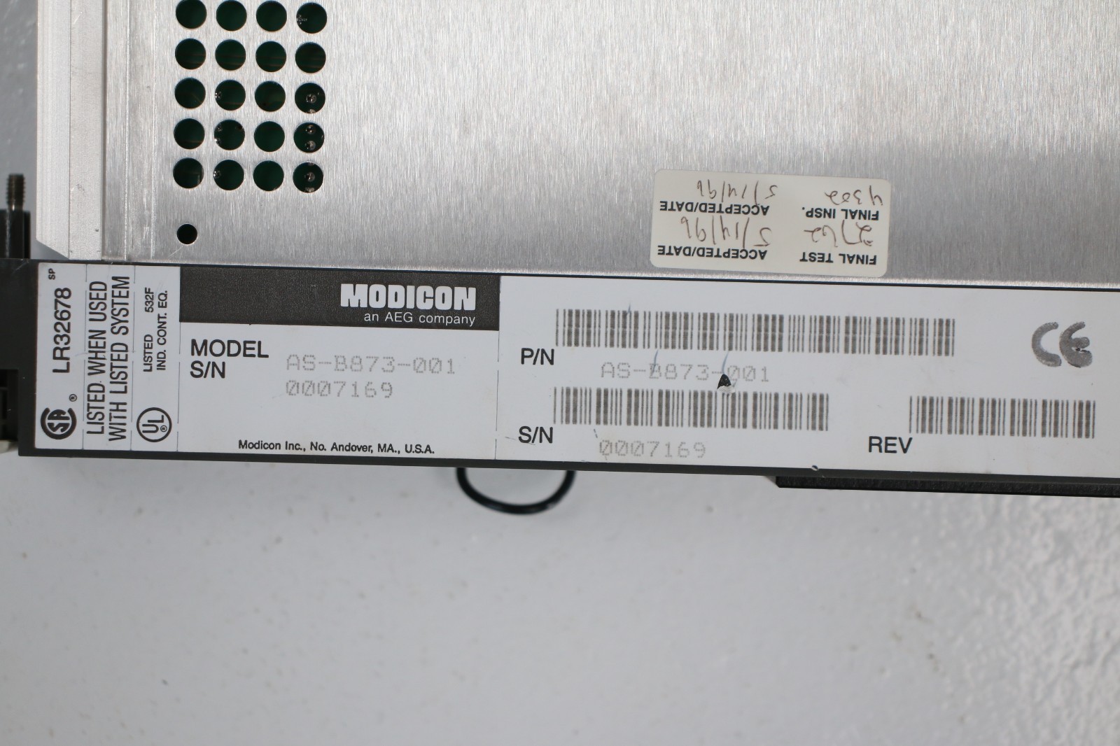 Modicon Input Module B873 B873-001