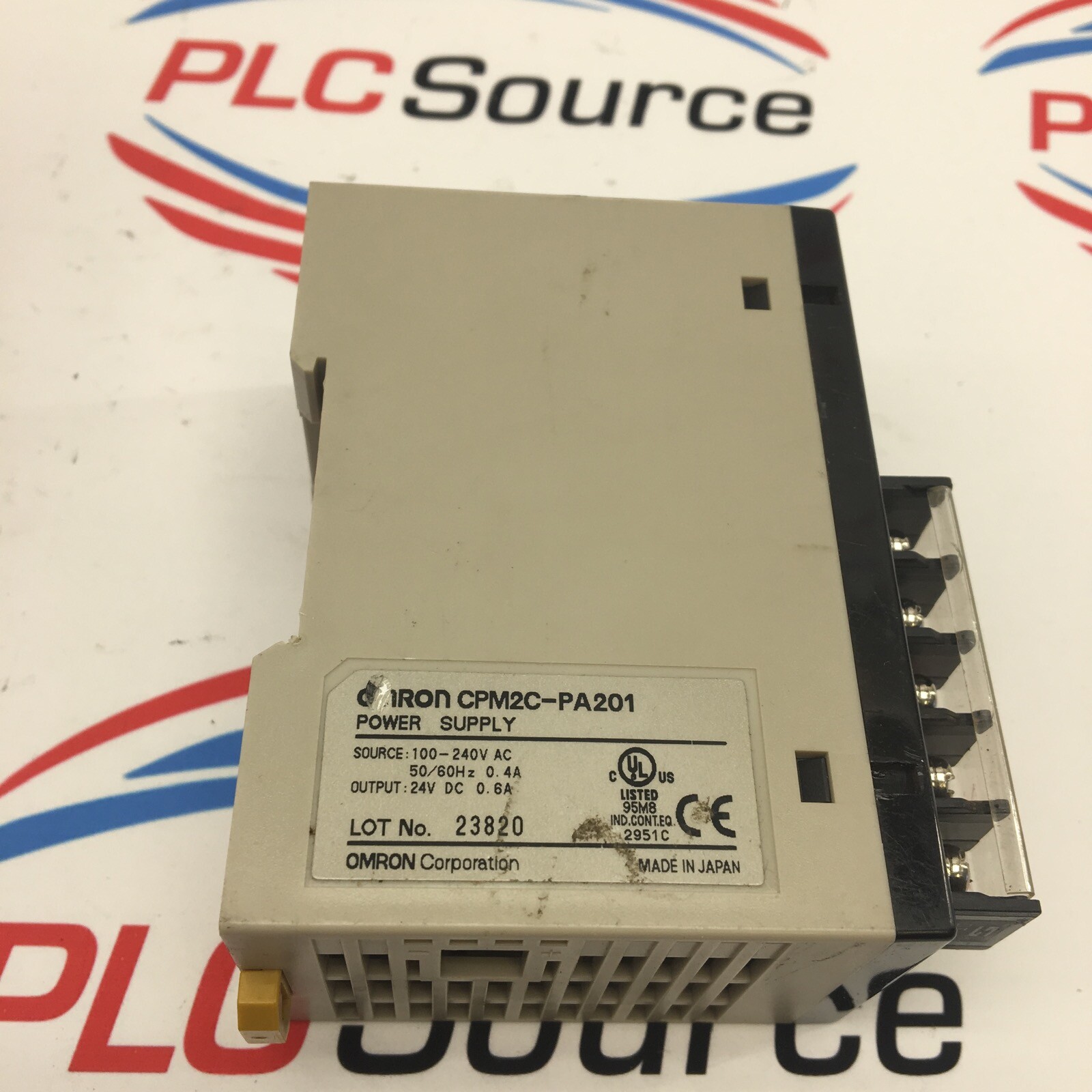 OMRON CPM2C-PA201 100-240VAC POWER SUPPLY